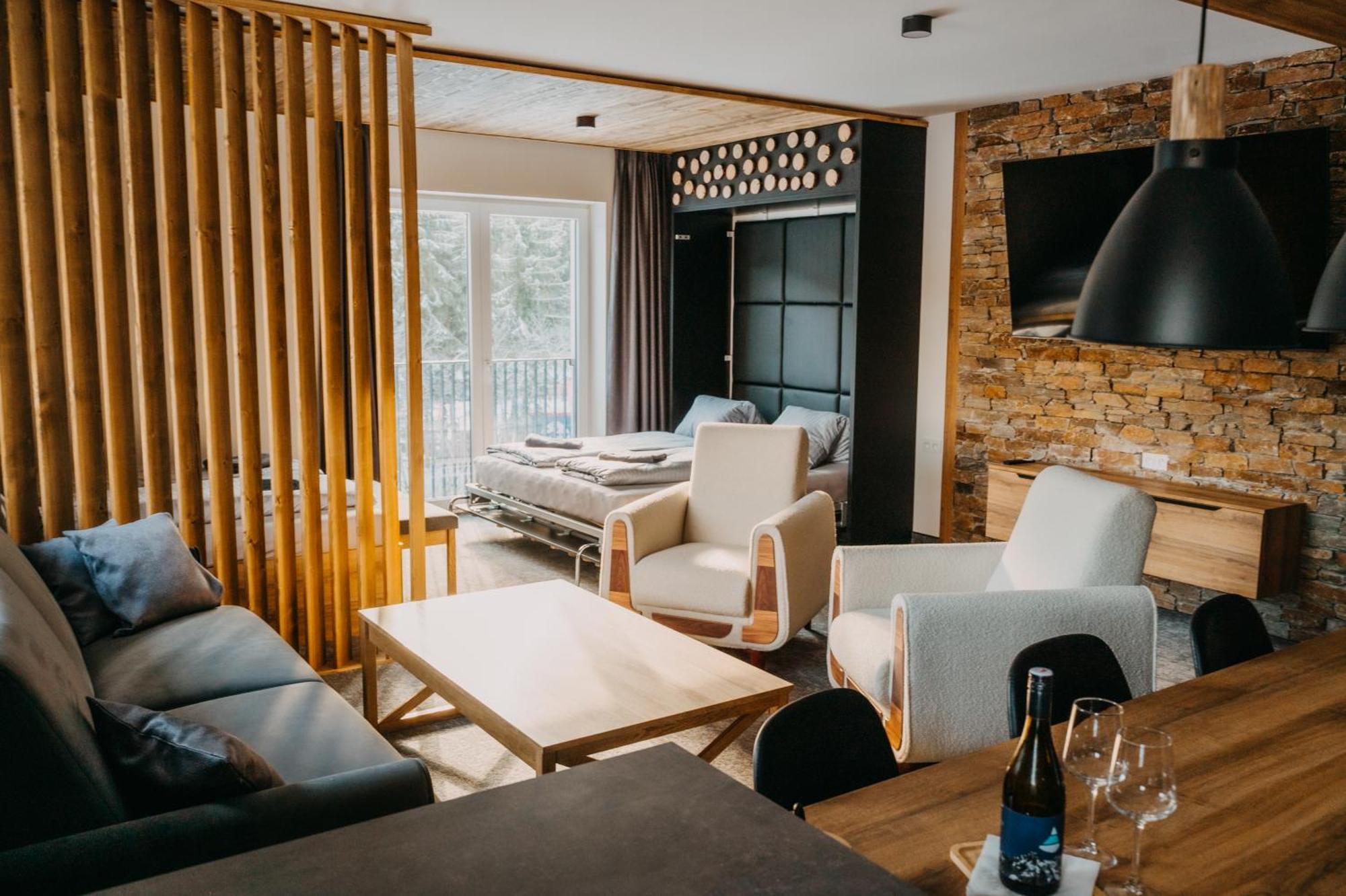 בילה Luxusni Apartmany Domovjanka - Lysa Hora, Smrk, Kminek, Slavic מראה חיצוני תמונה